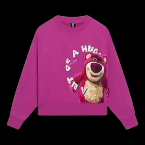 Li-Ning x Disney Toy Story Lotso Graphic Sweatshirt 'Pink' (Women's)