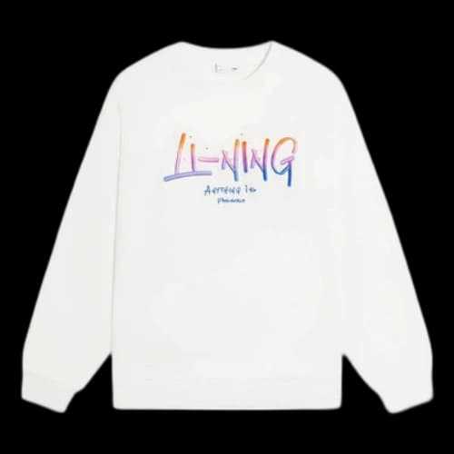 Li-Ning Anything Is Possible Graphic Sweatshirt 'White'