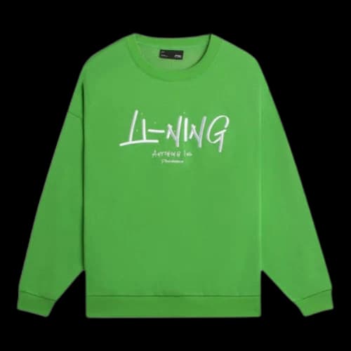 Li-Ning Anything Is Possible Graphic Sweatshirt 'Green'