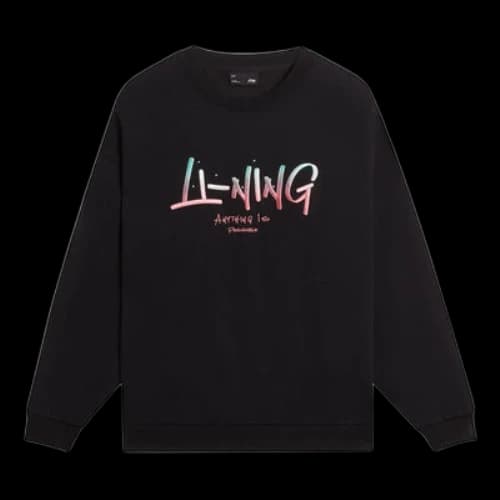 Li-Ning Anything Is Possible Graphic Sweatshirt 'Black'