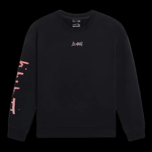 Li-Ning Small Graphic Sweatshirt 'Black'