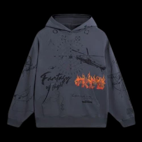 Li-Ning Counterflow Graphic Sweatshirt 'Storm Grey'