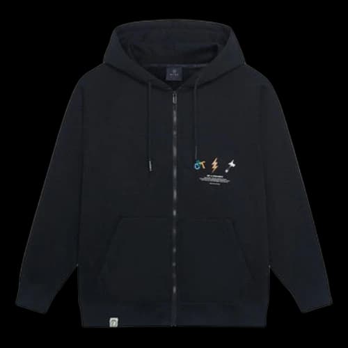 Li-Ning Lifestyle Fashion Letters Printed Jacket 'Black White'