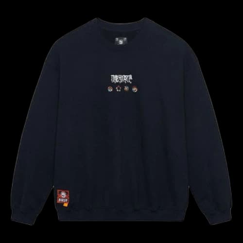 Li-Ning BadFive Changan Boy Graphic Sweatshirt 'Black'