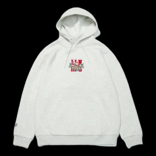 Li-Ning Rijindoujin Cartoon Graphic Hoodie 'Light Grey'