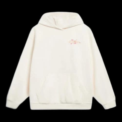 Li-Ning Anything Is Possible Floral Graphic Hoodie 'Beige' (Women's)