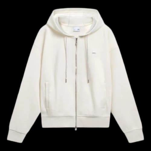 Li-Ning Basic Logo Hooded Jacket 'Beige' (Women's)