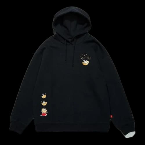 Li-Ning Rijindoujin Cartoon Graphic Hoodie 'Black' (Women's)