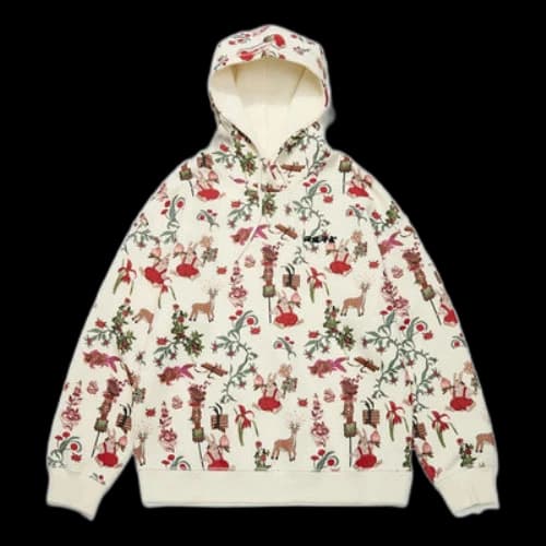 Li-Ning Rijindoujin All-Over Print Hoodie 'Beige' (Women's)