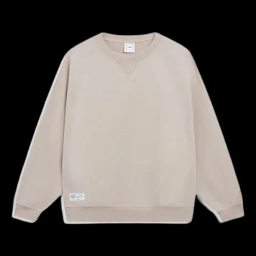 Li-Ning Lifestyle Cotton Crew Neck Sweatshirt 'Light Brown'