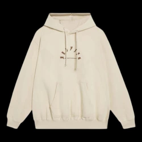 Li-Ning BadFive Cartoon Graphic Hoodie 'Light Brown'