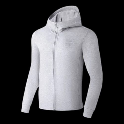 Li-Ning GYM Training Hooded Jacket 'Grey White'