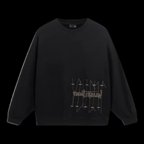 Li-Ning Counterflow Graphic Sweatshirt 'Black'