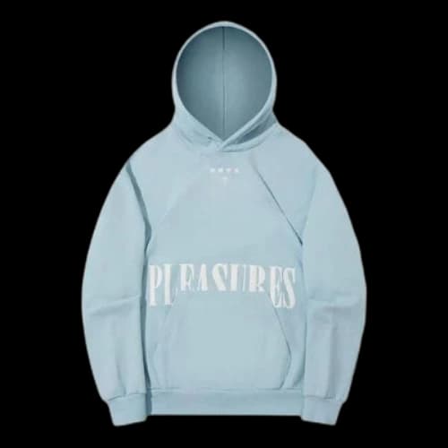 Li-Ning x PLEASURES Graphic Hoodie 'Light Blue'