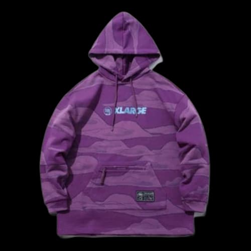 Li-Ning Badfive x XLARGE Crossover Pullover Hoodie 'Purple'