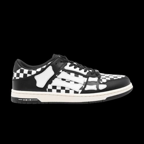 Amiri Skel Top Low 'Checkered - Black White' (Women's)
