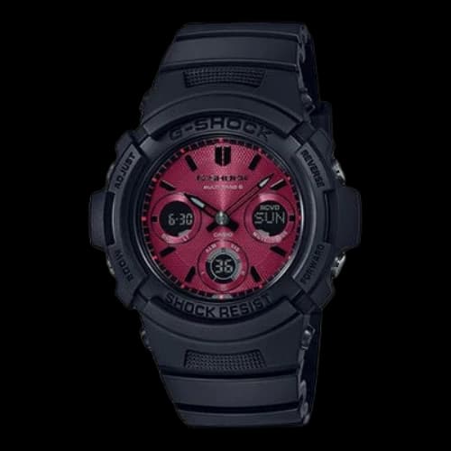 CASIO G-Shock Analog-Digital 'Black Red'