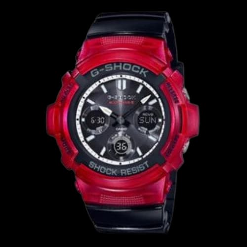 CASIO G-Shock Analog-Digital 'Red'