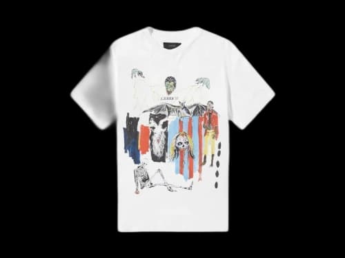 AMIRI Blood 38 Tee White