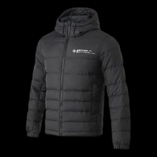 Li-Ning Logo Training Down Jacket 'Black'