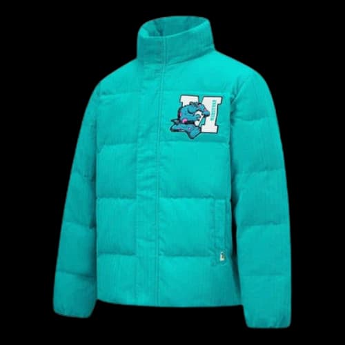 Li-Ning x Disney Monster University Graphic Down Jacket 'Teal'