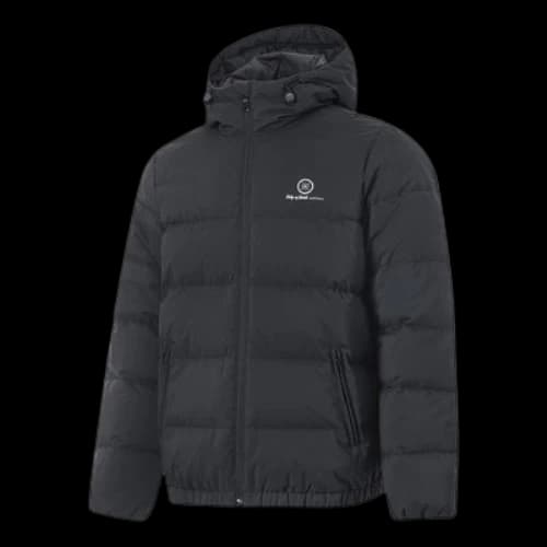 Li-Ning Way Of Wade Graphic Down Hooded Jacket 'Black'