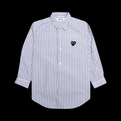 Comme des Garçons PLAY Striped Shirt 'Blue/White/Black'