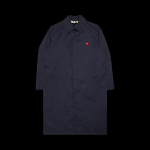 Comme des Garçons PLAY Long Coat 'Navy'