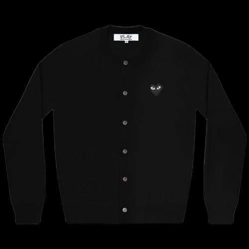 Comme des Garçons PLAY Heart Cardigan 'Black'