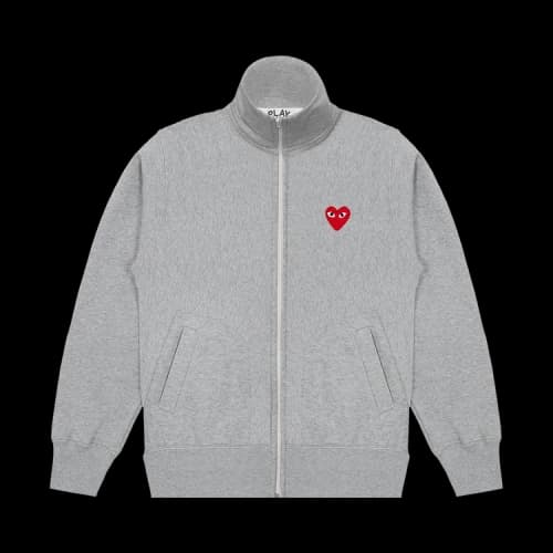 Comme des Garçons PLAY Multi Hearts Track Jacket 'Grey'