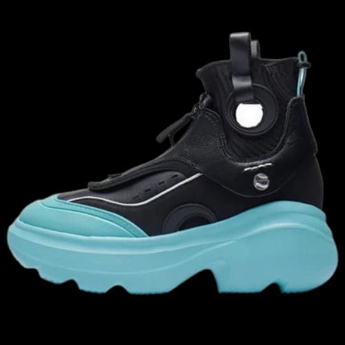 Li-Ning Puff High 'Black Blue' (Women's)