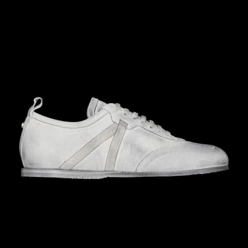 Ann Demeulemeester Siru Low-Top Boxing Sneaker 'Worn-Effect - Natural White'