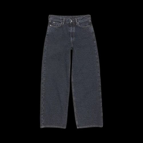 Acne Studios 1981M Monogram Jeans 'Blue/Black'