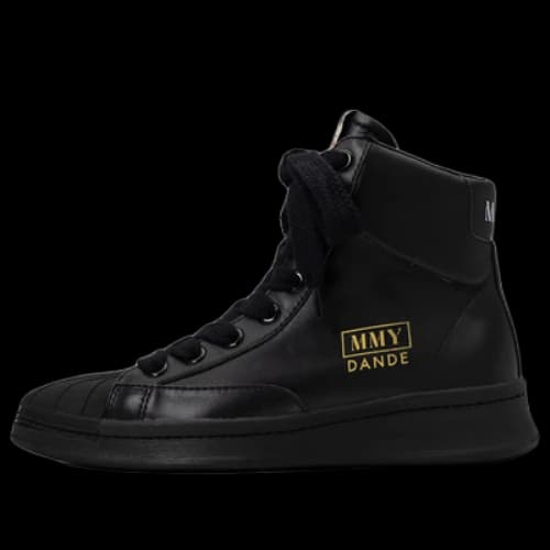 Maison MIHARA YASUHIRO DANDE OG Sole Leather High-top Sneaker 'Black'
