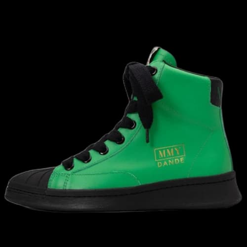 Maison MIHARA YASUHIRO DANDE OG Sole Leather High-top Sneaker 'Green'