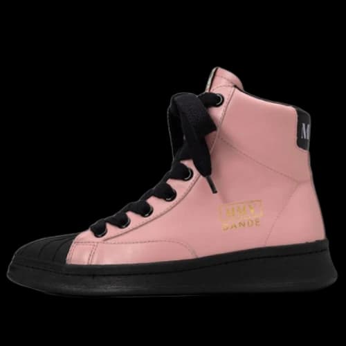 Maison MIHARA YASUHIRO DANDE OG Sole Leather High-top Sneaker 'Pink'
