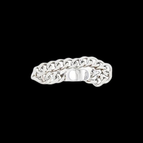 Dior CD Chain Bracelet 'Brass/Silver'