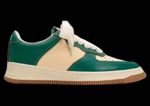 Maison Mihara Yasuhiro Rosy OG Sole Vintage Leather Low Green White