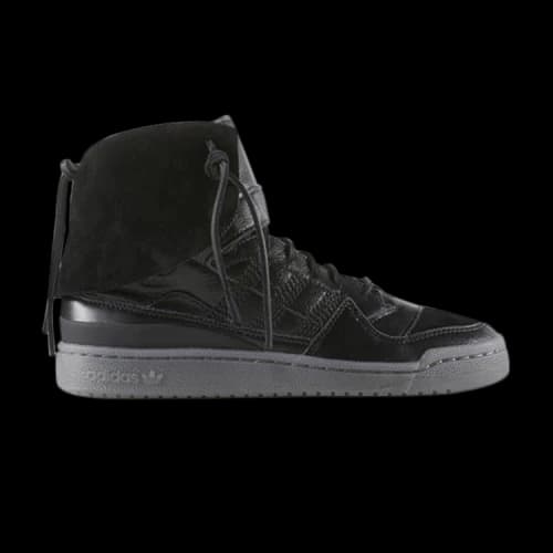 adidas Forum Hi Moc Black/Black-Clay