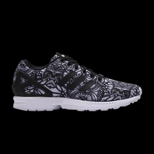 adidas ZX Flux Black White Floral (Women's)