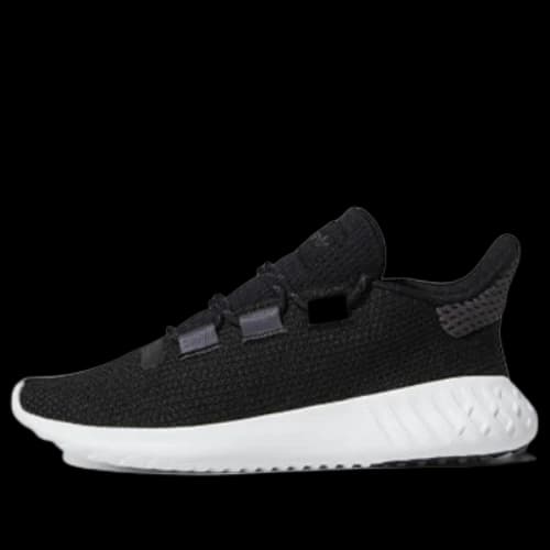 (GS) adidas Tubular Dusk J 'Black Grey White'