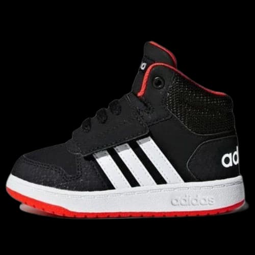 (TD) adidas Hoops 2.0 Mid 'Black White Red'