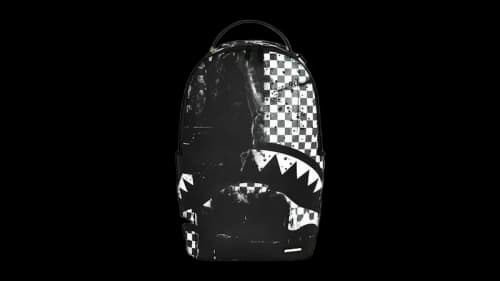 Sprayground Canvas Chaos Backpack Multicolor