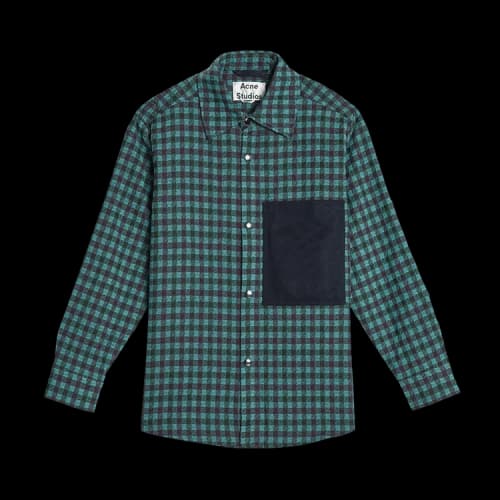 Acne Studios Osman Vichy Check Jacket 'Lilac'