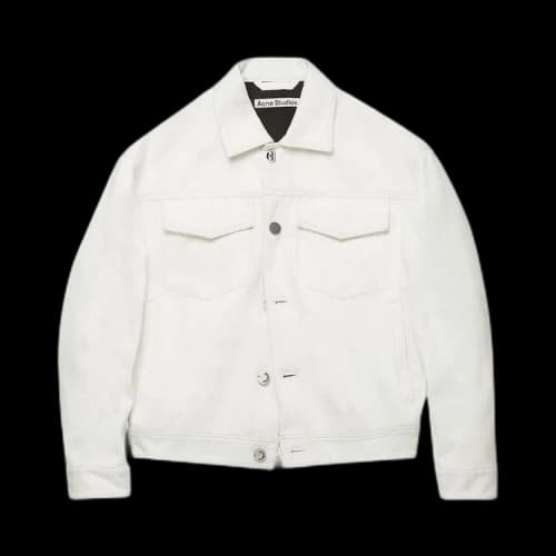 Acne Studios Cotton Twill Jacket 'Off White'