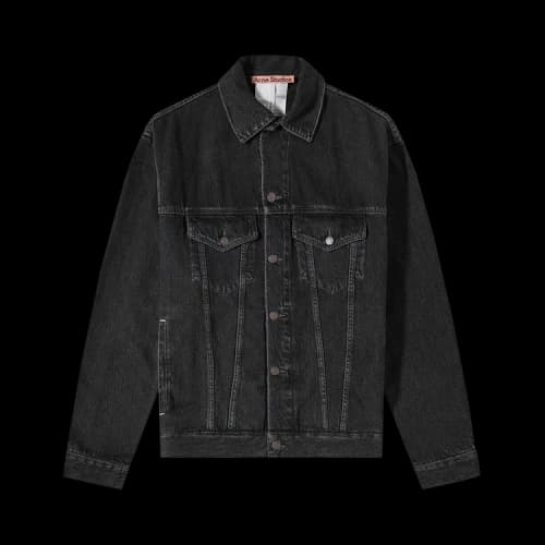 Acne Studios Robin Denim Jacket 'Black'