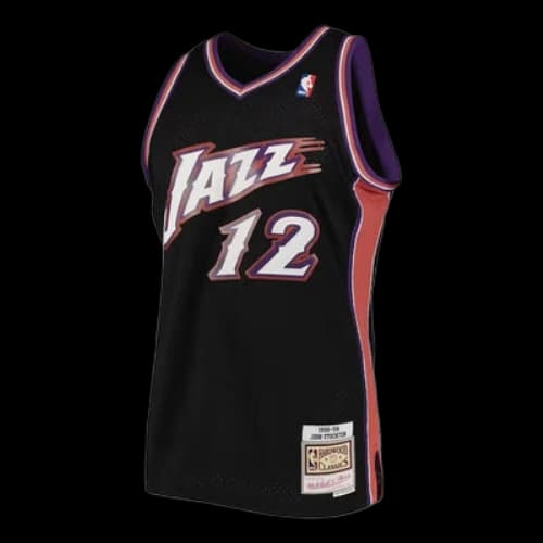 Mitchell & Ness x NBA Utah Jazz 1996-97 Hardwood Classics Swingman Jersey 'Black'