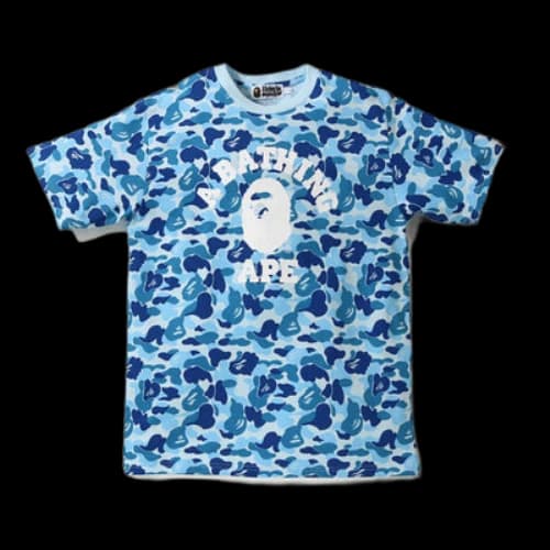 BAPE ABC College Tee Blue