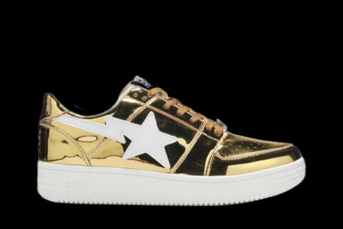Bapesta Low 'Gold Foil'