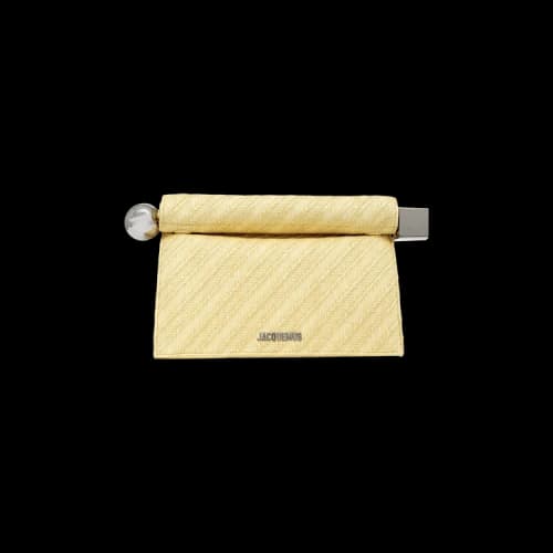 Jacquemus La Pochette Rond Carre 'Light Yellow'